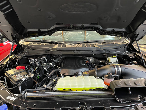 saleen Saleen Supercharger System – 2021–2023 Ford F-150 5.0L (Yellow Label SporTruck & XR)