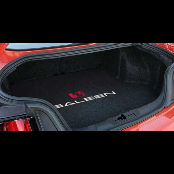 saleen Trunk Mat Saleen Logo Black Mustang