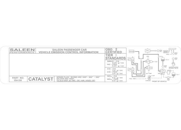 saleen VECI Label 1994 S351