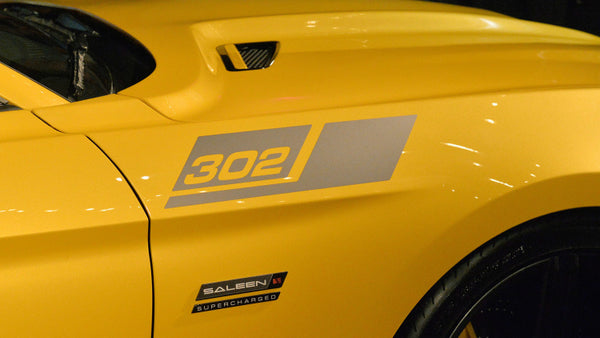 saleen Vinyl Chevrons 302 15-23