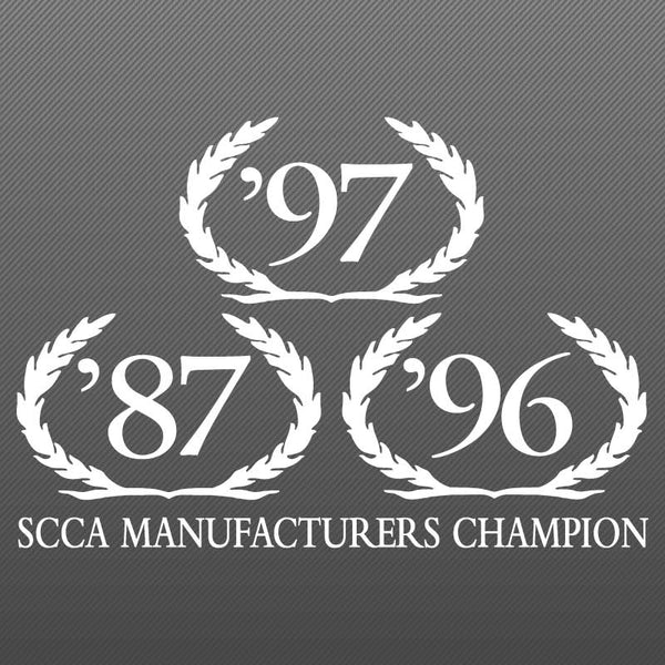 saleen Wreath Decal SCCA Champion 1998 S281 S351