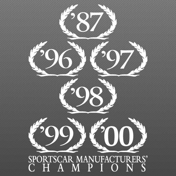 saleen Wreath Decal SCCA Champion 2001 S281 S351