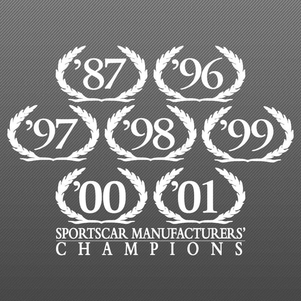 saleen Wreath Decal SCCA Champion 2002 S281 S351