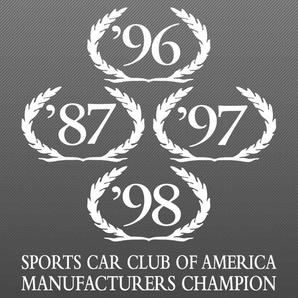 saleen Wreath Decal SCCA Champion 99-00 S281 S351
