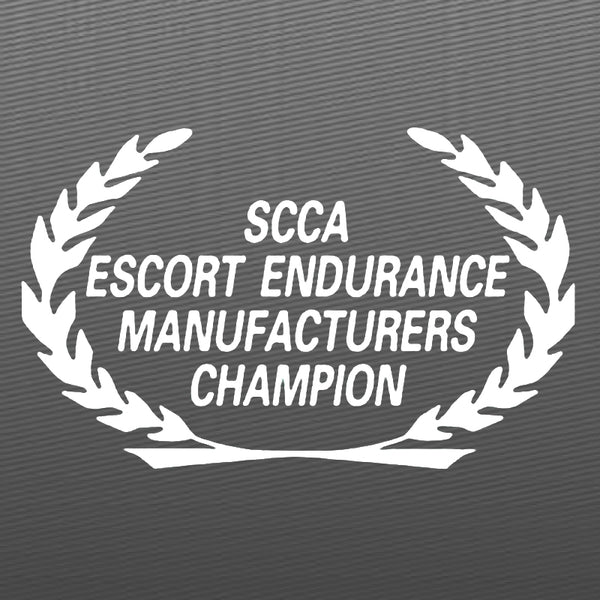 saleen Wreath Decal SCCA Champion 88-96 Saleen Mustang S281 S351