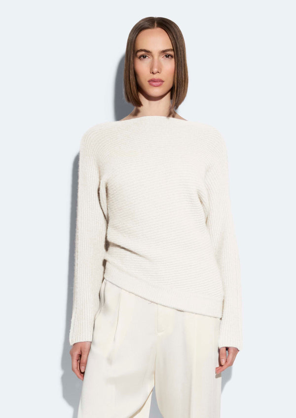 sally lapointe Cashmere Asymmetric Sweater