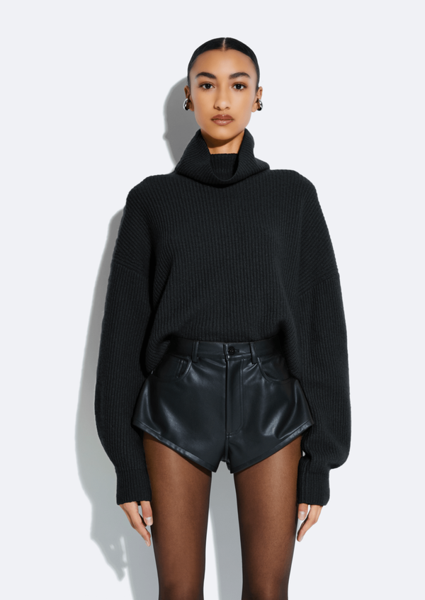 Sally Lapointe Cashmere Turtleneck Sweater