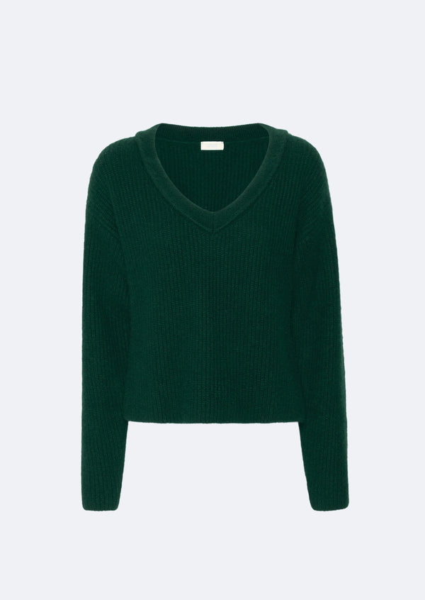 Sally Lapointe Cashmere V Neck Sweater