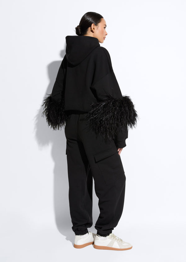 Sally Lapointe Cotton Cargo Sweatpant