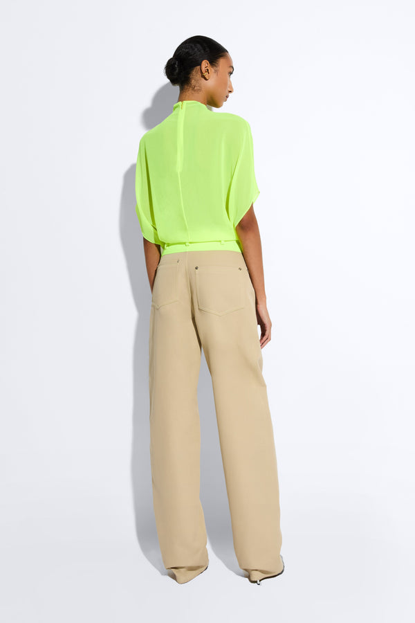 Sally Lapointe Cotton Double Seam Pant