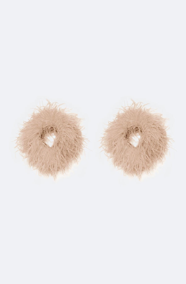 Sally Lapointe Feather Cuffs