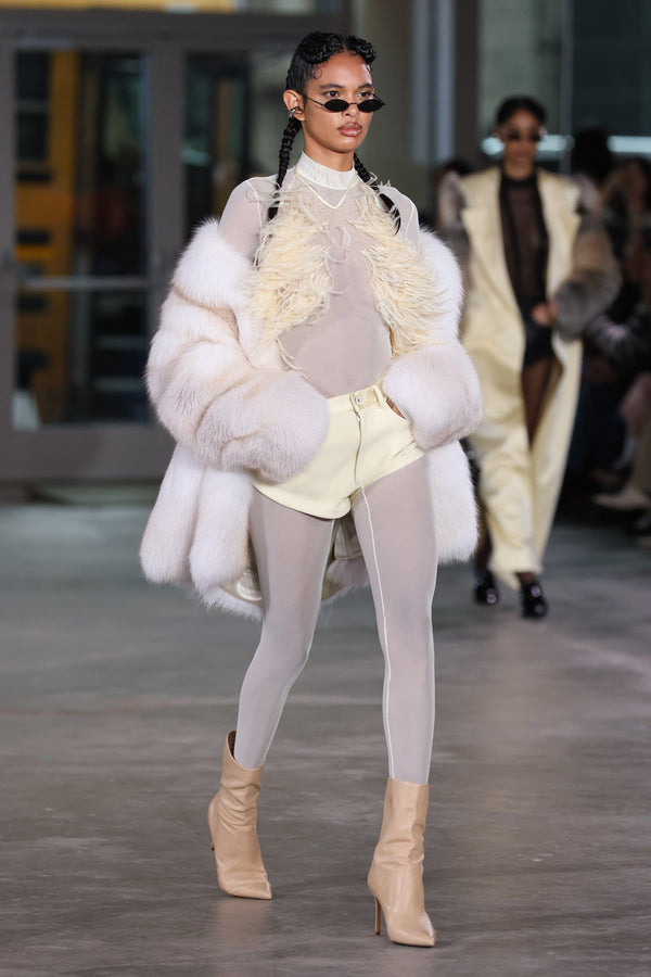 Sally Lapointe Fur Coat