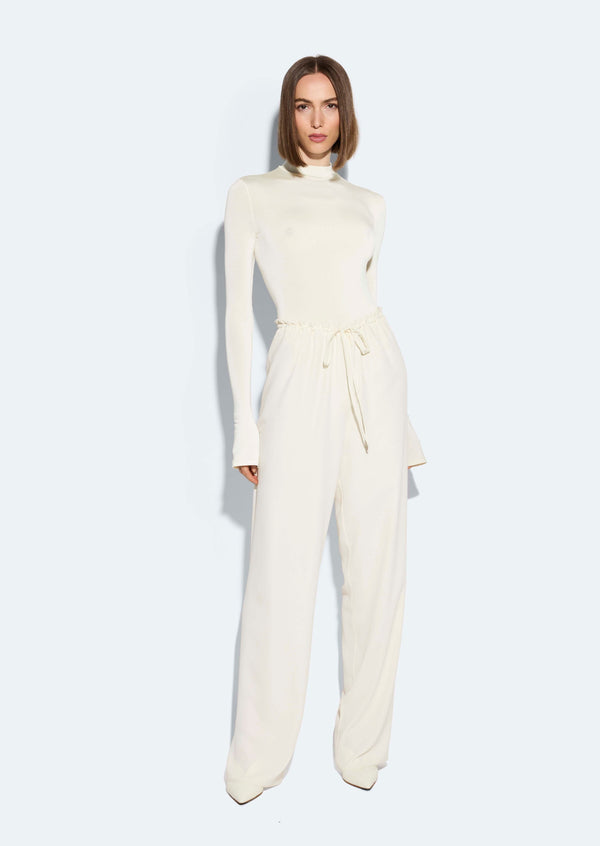 Sally Lapointe Georgette Drawstring Pant
