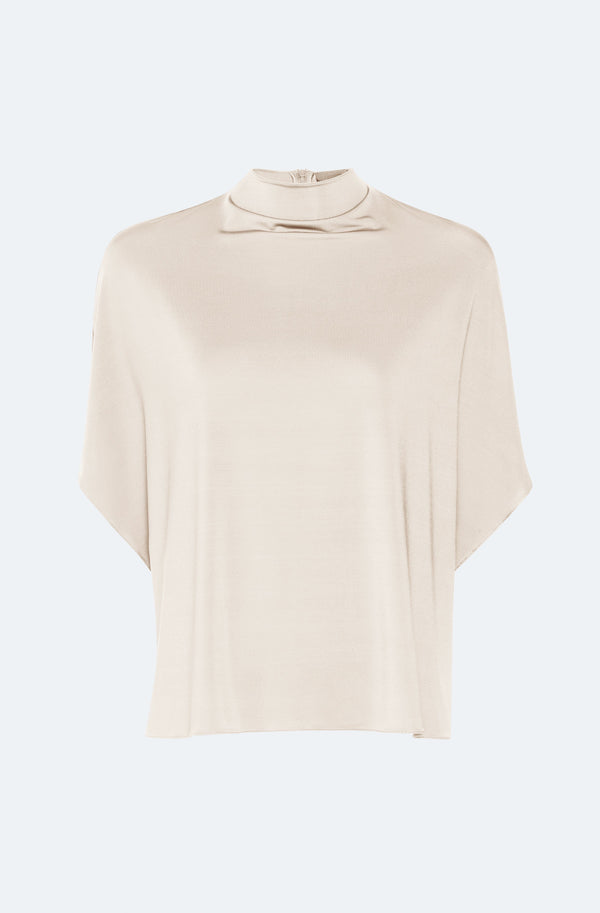 Sally Lapointe Jersey Cape Tee