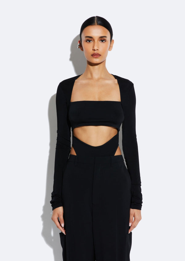 sally lapointe Jersey Long Sleeve Bodysuit