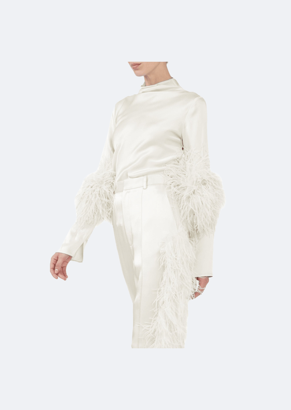 Sally Lapointe Large Feather Cuffs