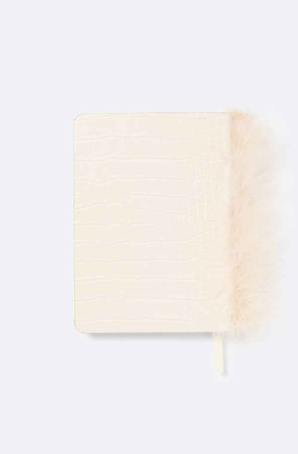 Sally Lapointe Notebook With Marabou Feathers