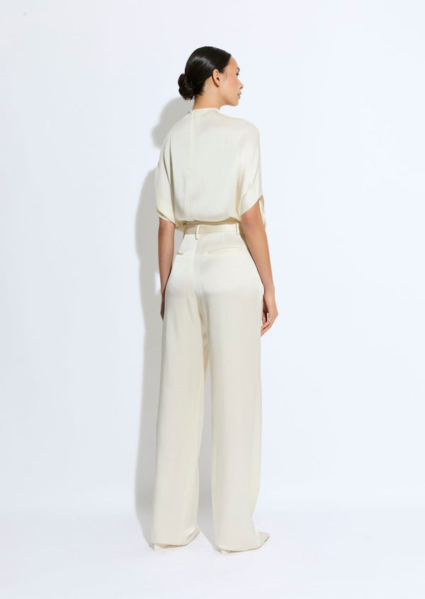 Sally Lapointe Satin Belted Pant