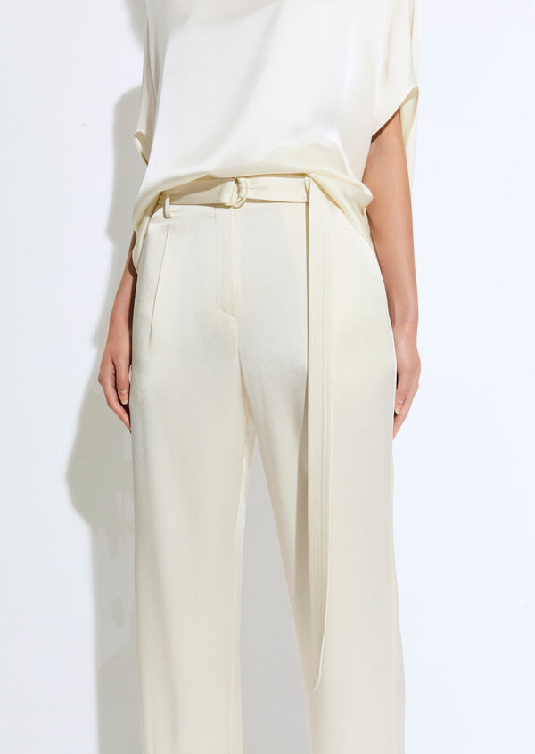 Sally Lapointe Satin Belted Pant