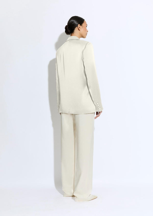 Sally Lapointe Satin Blazer