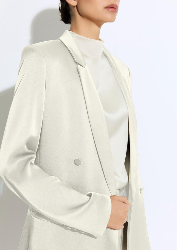Sally Lapointe Satin Blazer