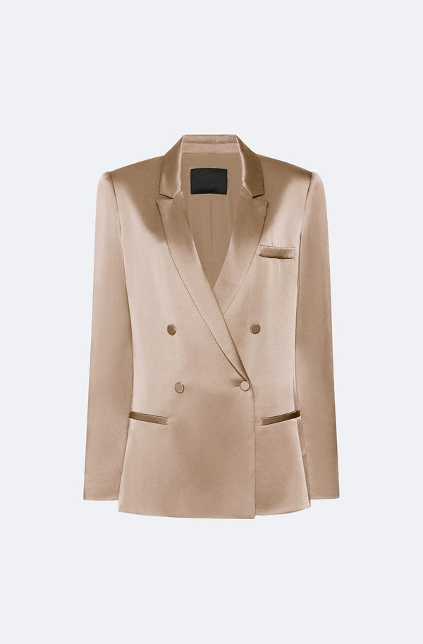 sally lapointe Satin Blazer