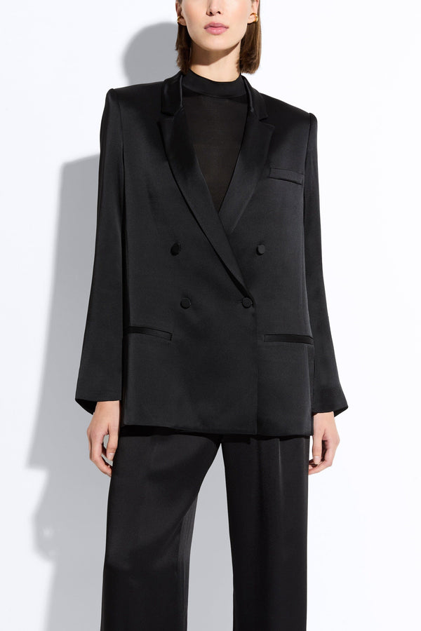 Sally Lapointe Satin Blazer