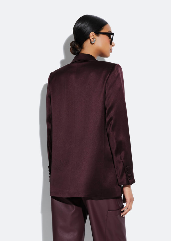 Sally Lapointe Satin Blazer