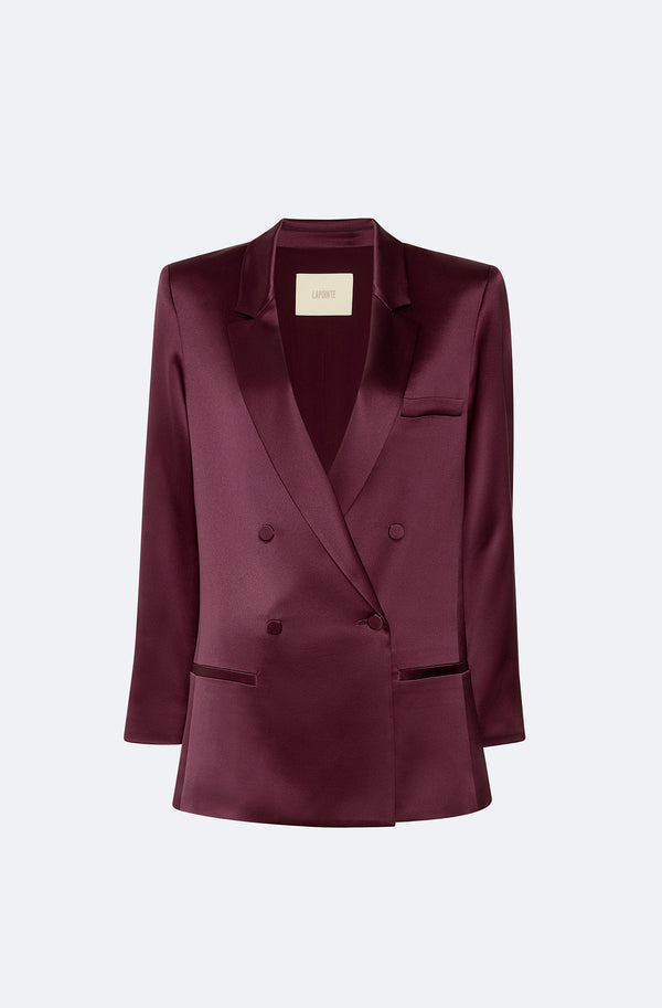 Sally Lapointe Satin Blazer