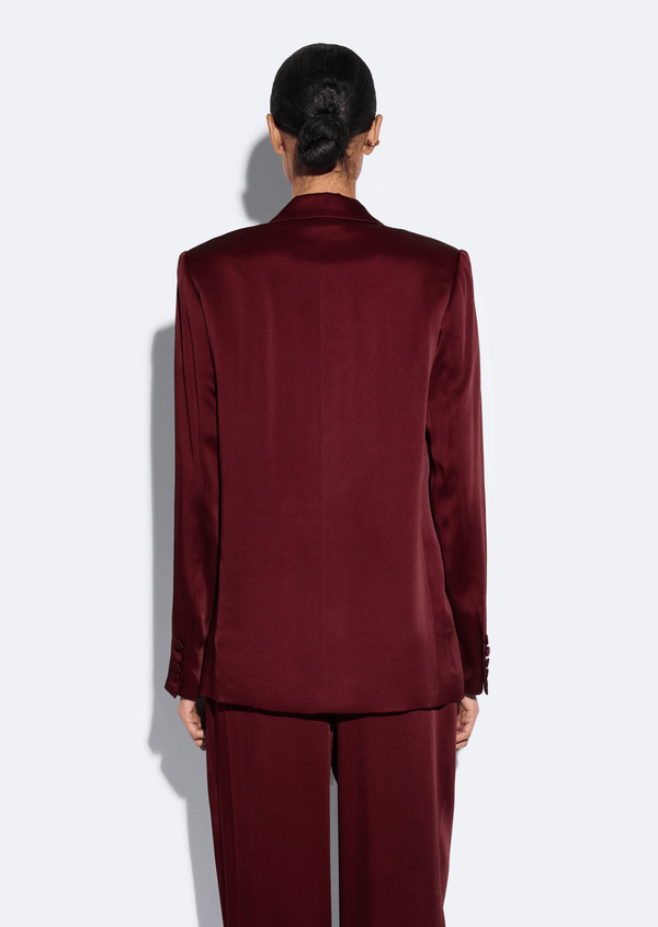 Sally Lapointe Satin Blazer