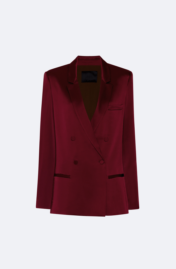Sally Lapointe Satin Blazer