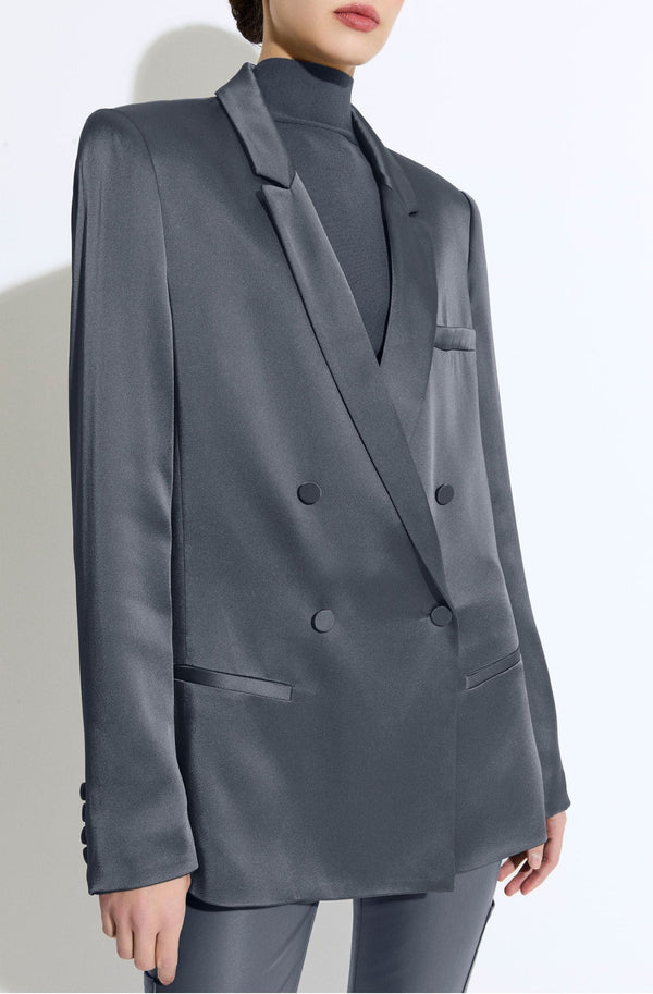 Sally Lapointe Satin Blazer