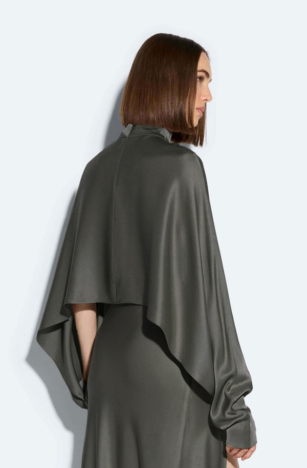 Sally Lapointe Satin Caftan Top