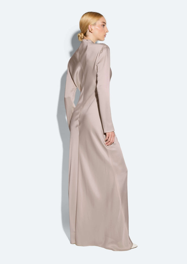 Sally Lapointe Satin Tab Gown