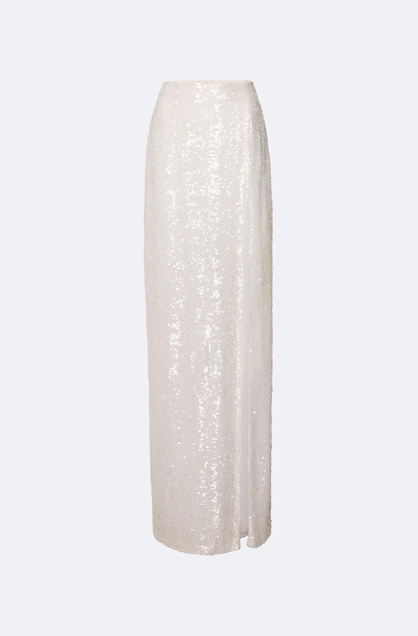 Sally Lapointe Sequin Maxi Skirt