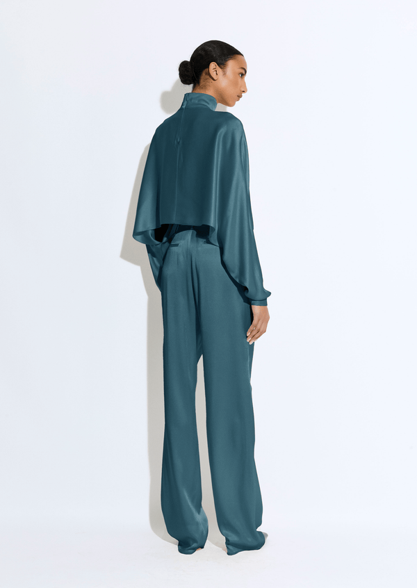 Sally Lapointe Silky Twill Belted Pant
