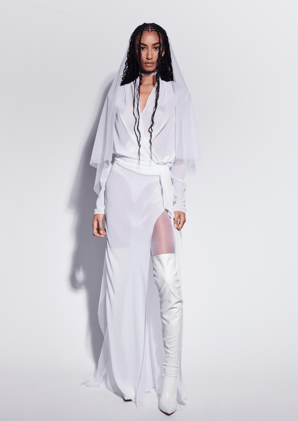 Sally Lapointe Tulle Veil