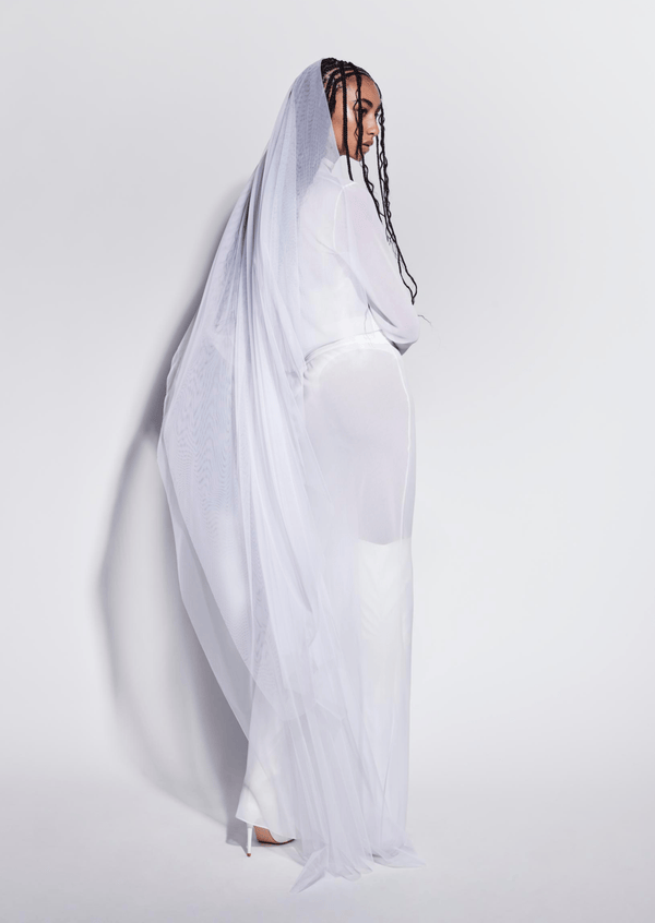 Sally Lapointe Tulle Veil