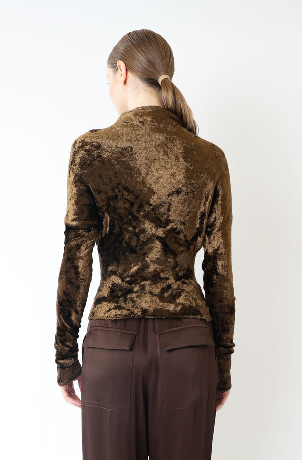 Sally Lapointe Velvet Dolman Top