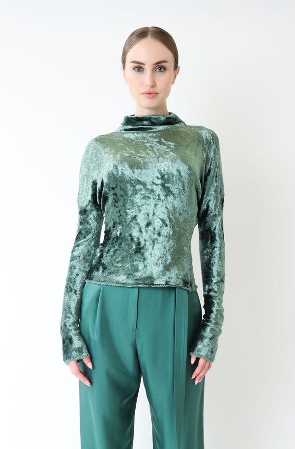 Sally Lapointe Velvet Dolman Top