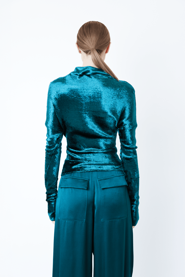 Sally Lapointe Velvet Dolman Top