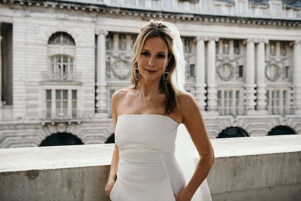 Salome Designs Bridal Collection Tilly Pearl Earrings