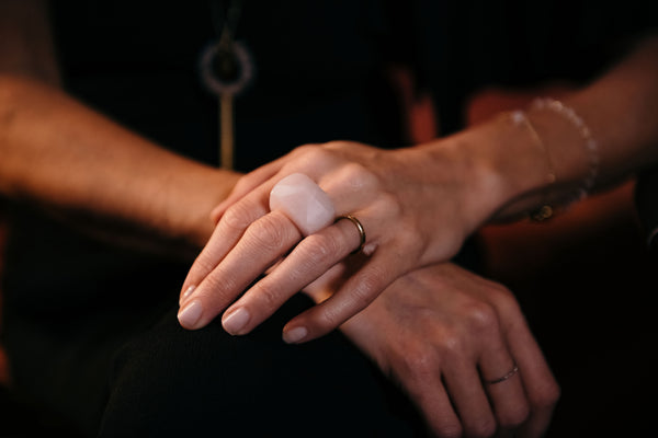 Salome Designs Bridal Collection Rose Quartz Ring