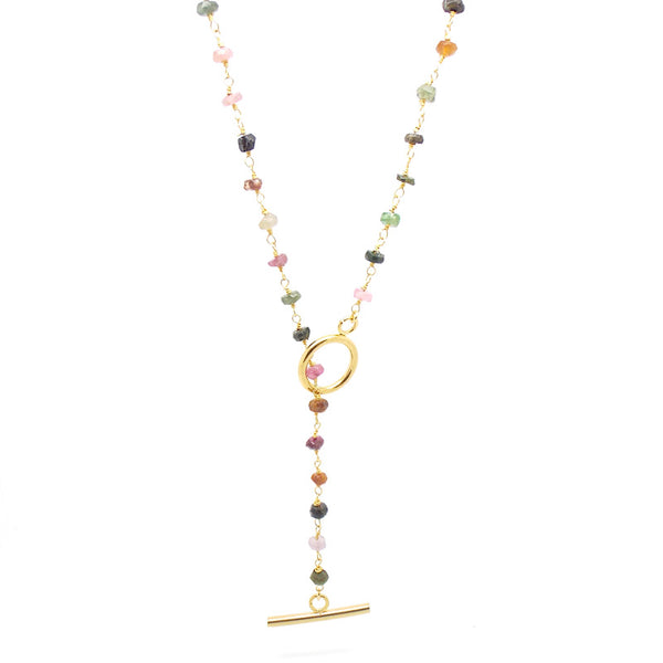salome designs CARINA Lariat necklace