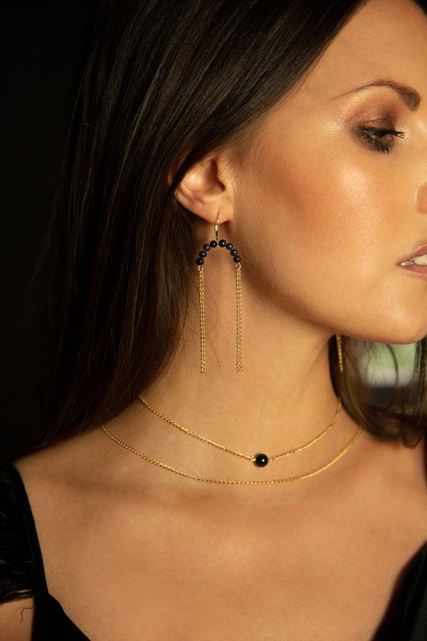 Salome Designs Goldstone Necklace