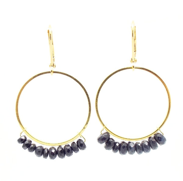 salome designs Mata Hari Hoops