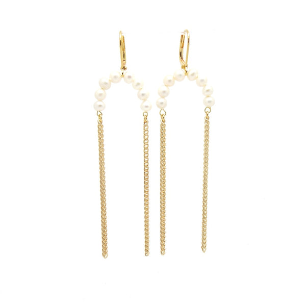 salome designs NOLA Pearl Earrings