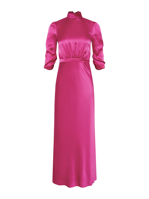 saloni Adele dress in Pink Flambé