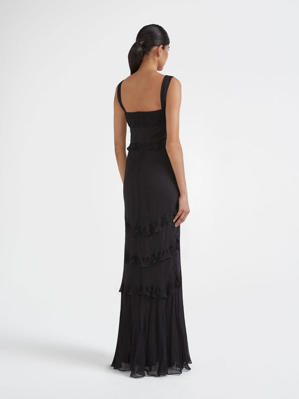 Saloni Chandra Dress In Black