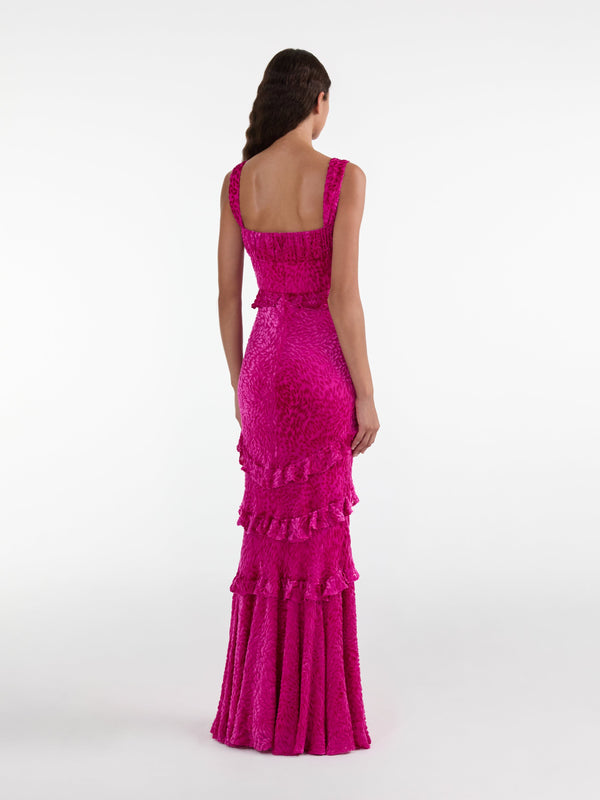 Saloni Chandra Dress In Orchid